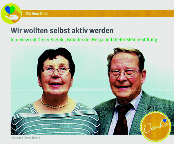 Helga und Dieter Steinle-Stiftung - Alzheimer Forschungs Förderung - Förder-Preis